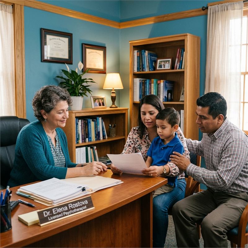 Immigration evaluation session